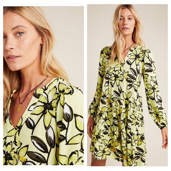 Anthropologie Dresses & Skirts - Anthropologie Maeve amber tiered tunic